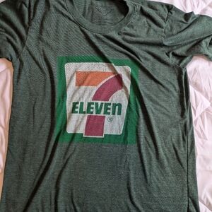 Green 7-Eleven Graphic T-Shirt